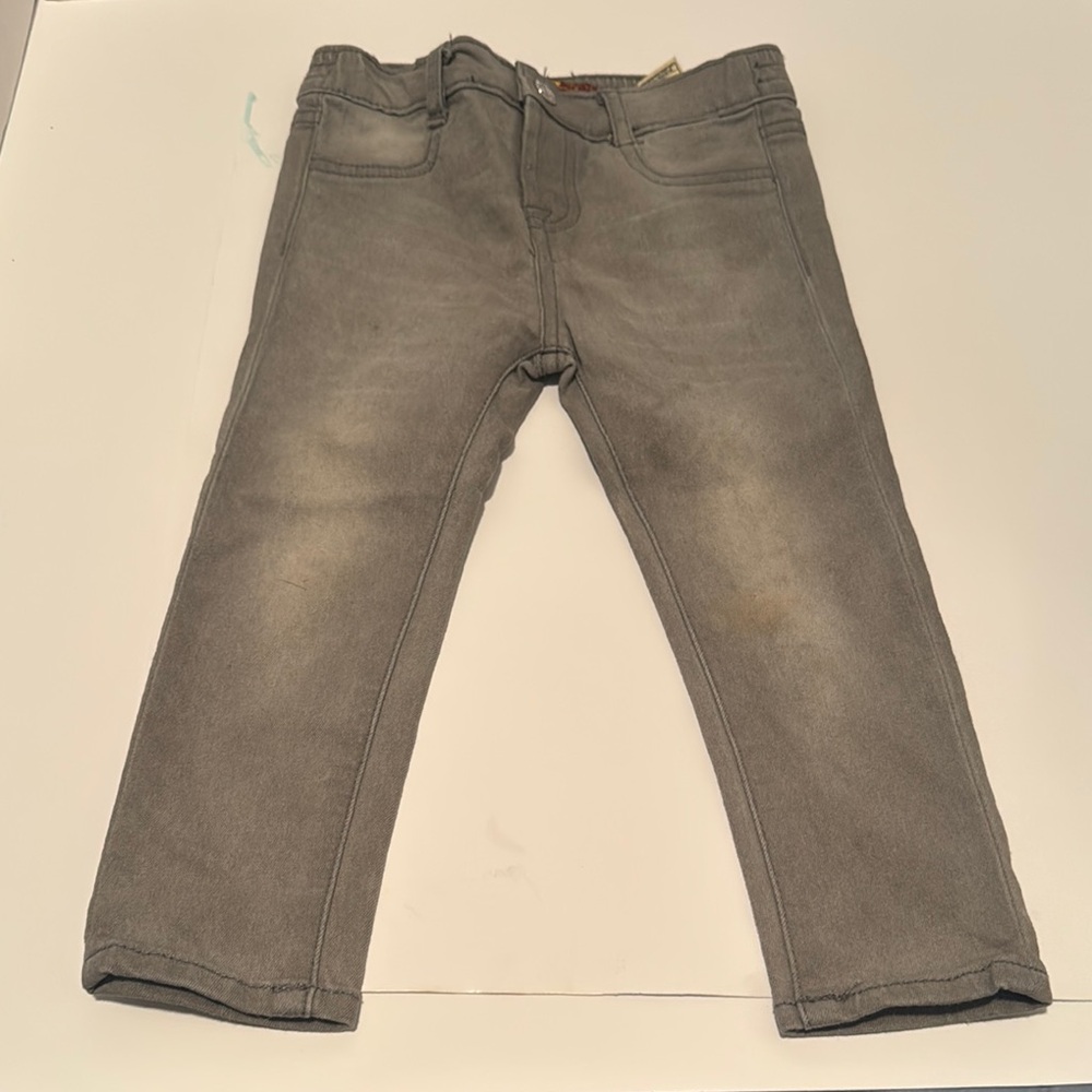 Girl Gray Jeans